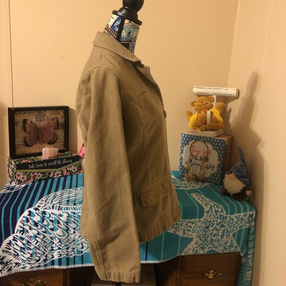 🌟B2G1🌟 American Eagle Outfitters Tan Blazer - Picture 4 of 15